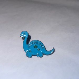Herbivore Dinosaur Pin Brooch